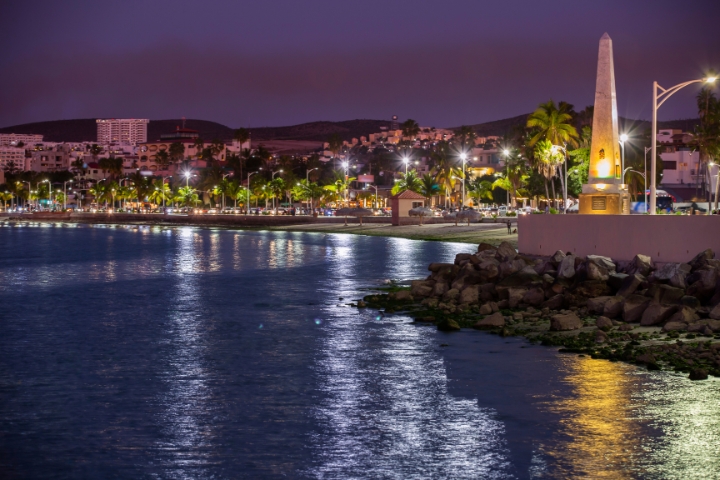 Bay of La Paz at Dusk
