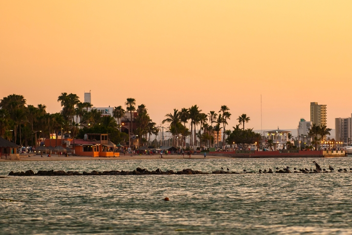 The Bay of La Paz at Sunrise