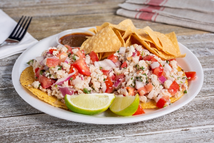 Ceviche plate