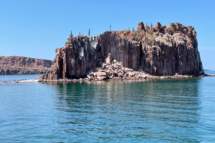 The Monument Rock at Espiritu Santo Island